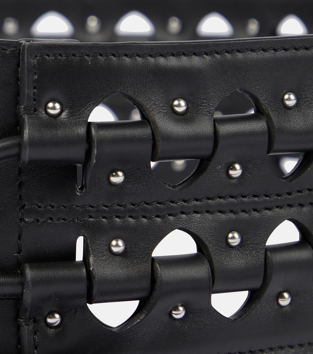 Ceinture corset en cuir | Alaïa