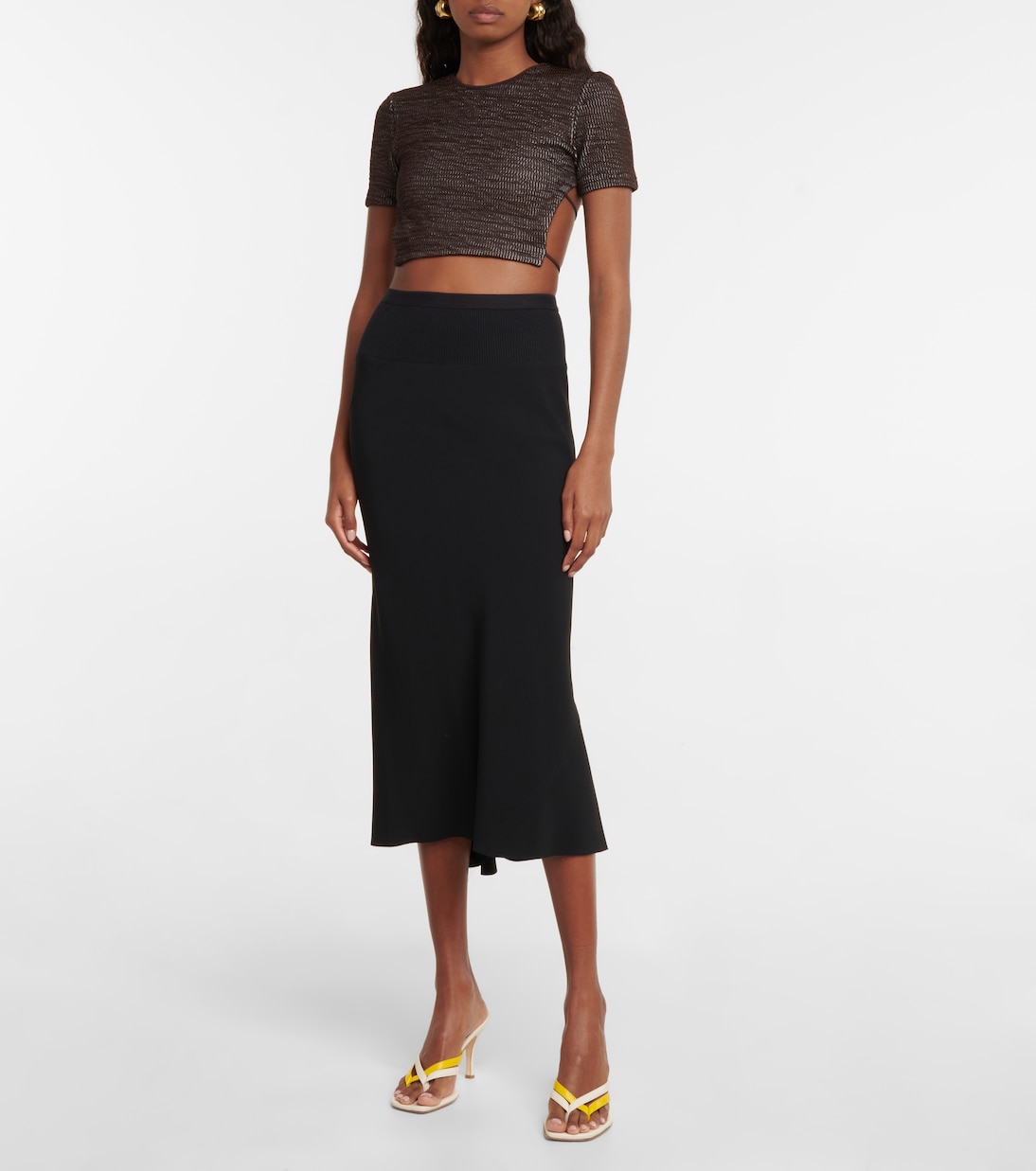 Open-back crop top | Christopher Esber