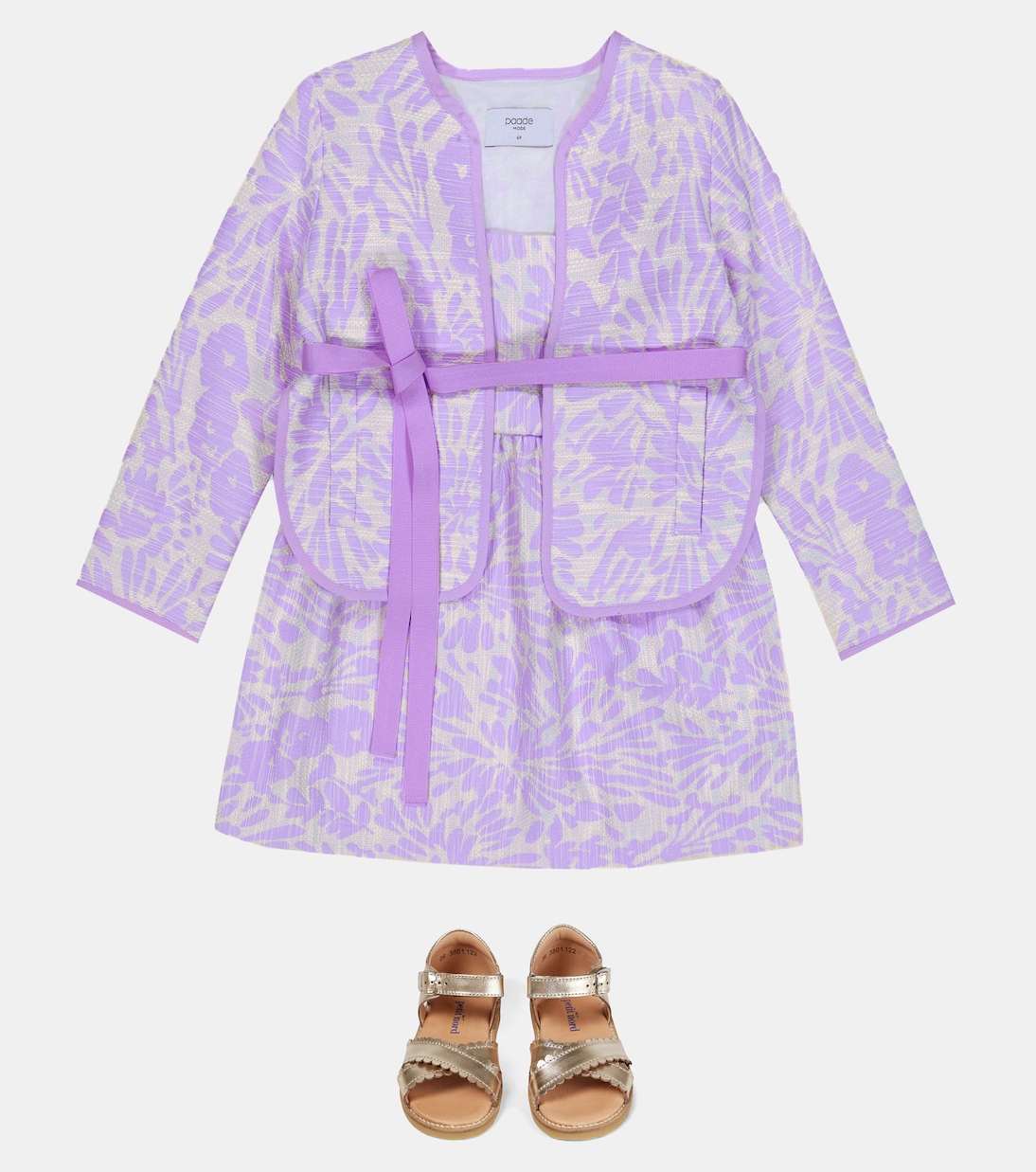 Robe Katherine en coton mélangé à fleurs | Paade Mode