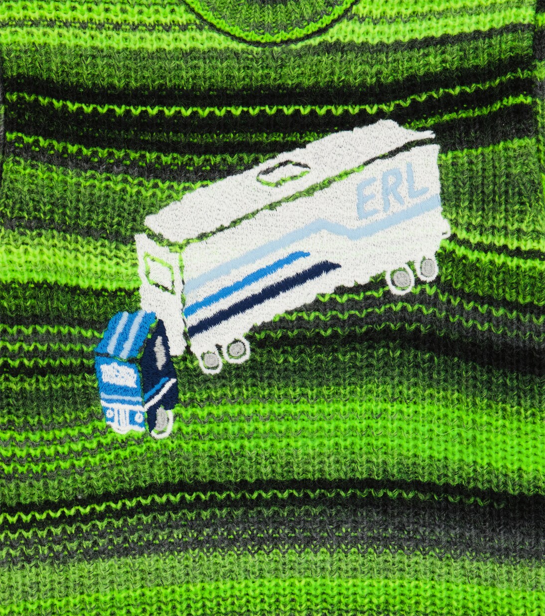 Embroidered wool-blend sweater | ERL Kids