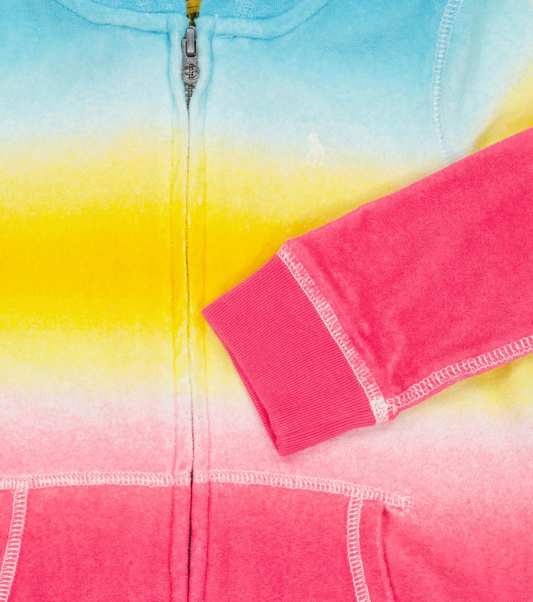 Sweat-shirt à capuche zippé tie & dye | Polo Ralph Lauren Kids