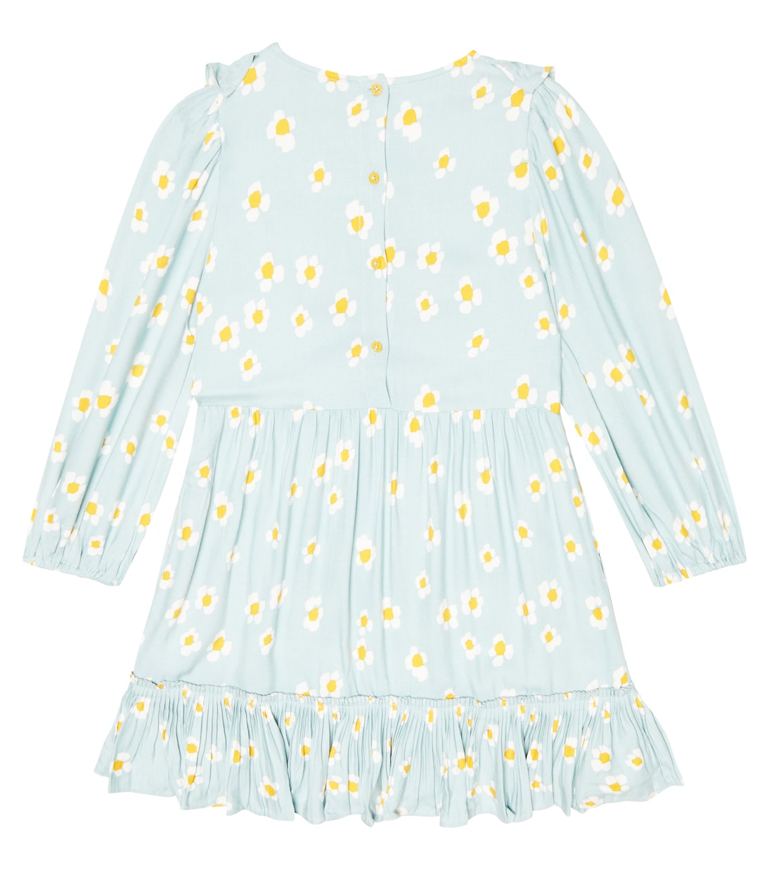 Ruffle-trimmed floral dress | Stella McCartney Kids