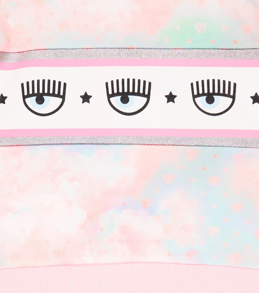 x Chiara Ferragni – Veste de survêtement imprimée | Monnalisa