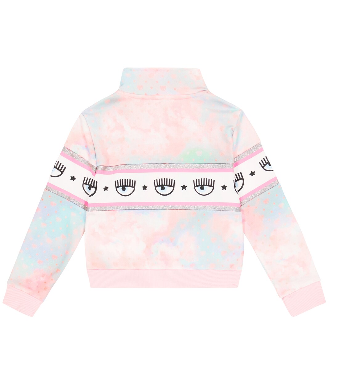 x Chiara Ferragni – Veste de survêtement imprimée | Monnalisa