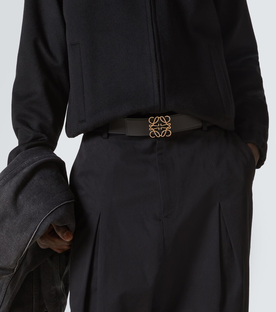 Anagram reversible leather belt | Loewe