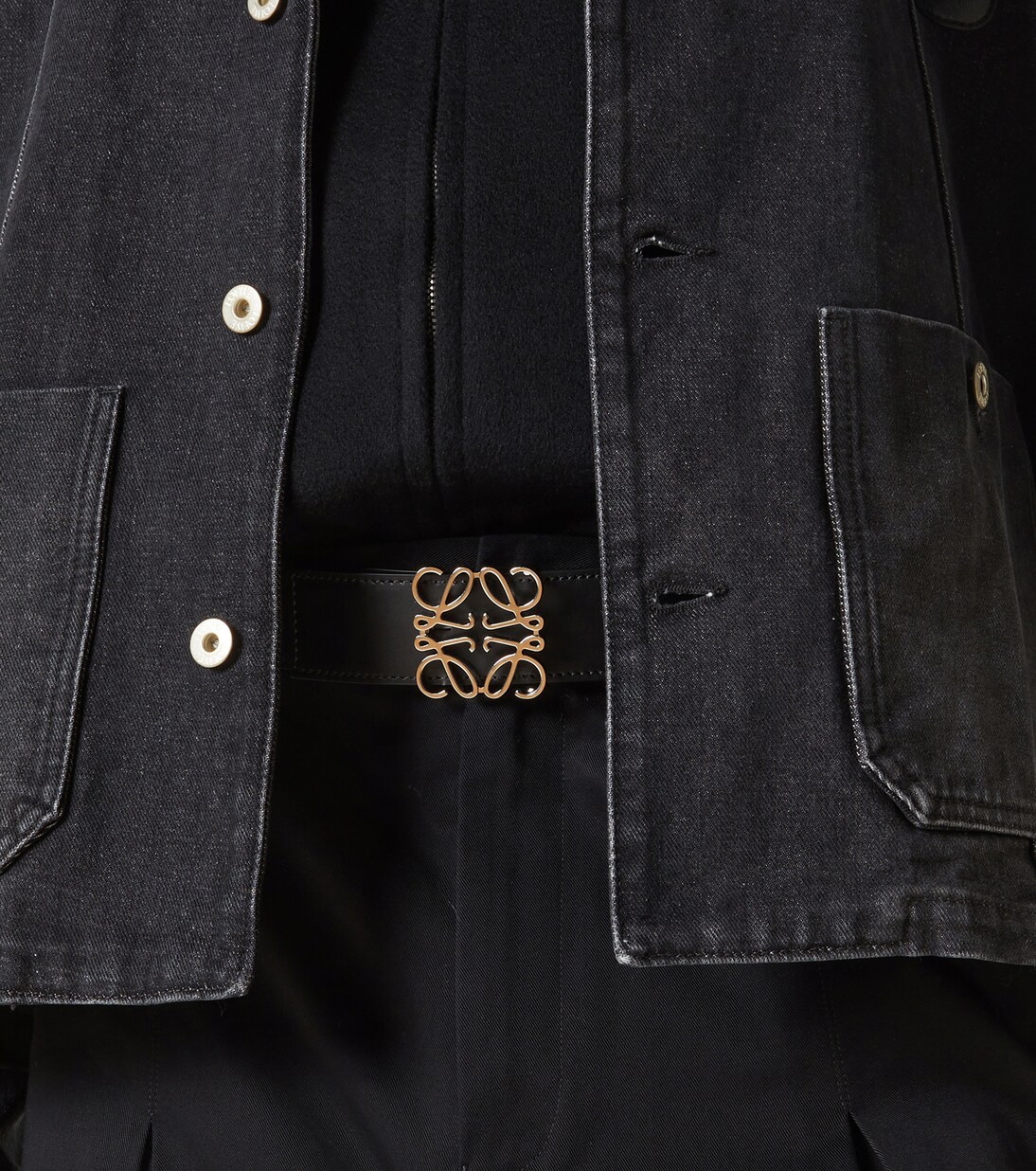 Anagram reversible leather belt | Loewe