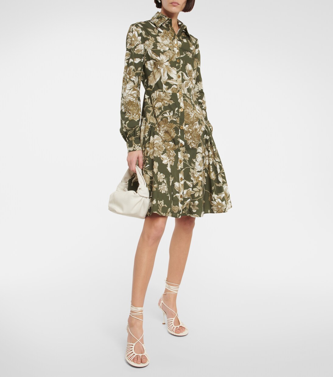 Abito chemisier Apolonia in cotone | Erdem