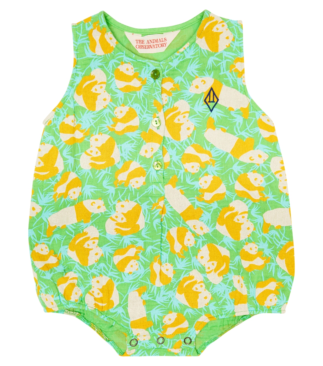 Baby Butterfly printed cotton bodysuit | The Animals Observatory
