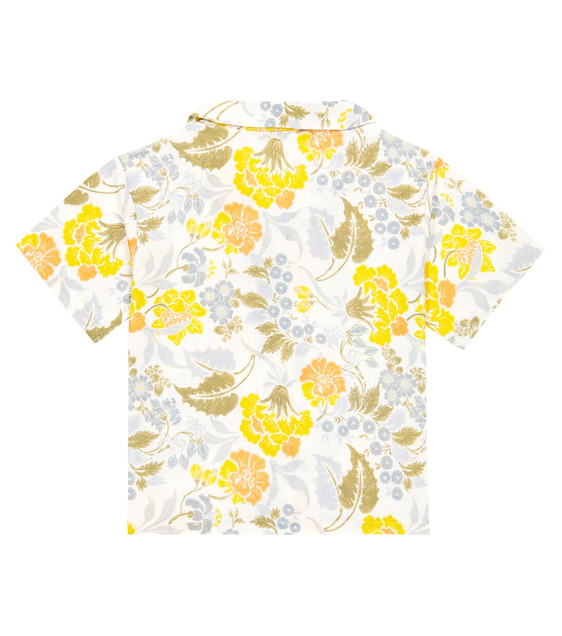 Gianni floral linen and cotton shirt | The New Society