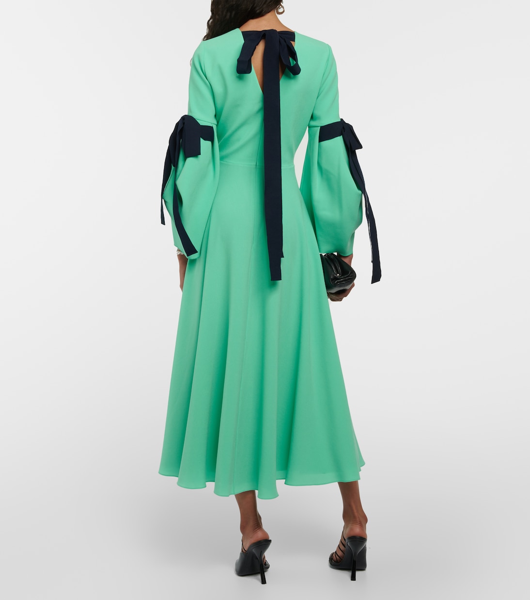 Robe midi Perdita en crêpe | Roksanda