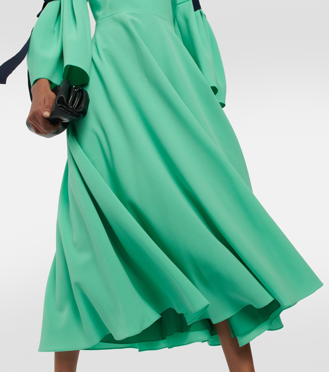 Robe midi Perdita en crêpe | Roksanda