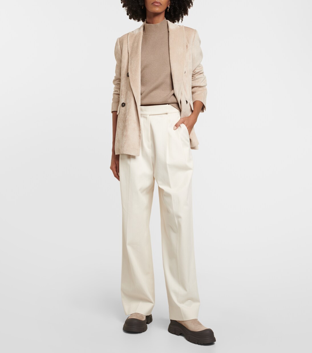 Bottines Chelsea en daim | Brunello Cucinelli