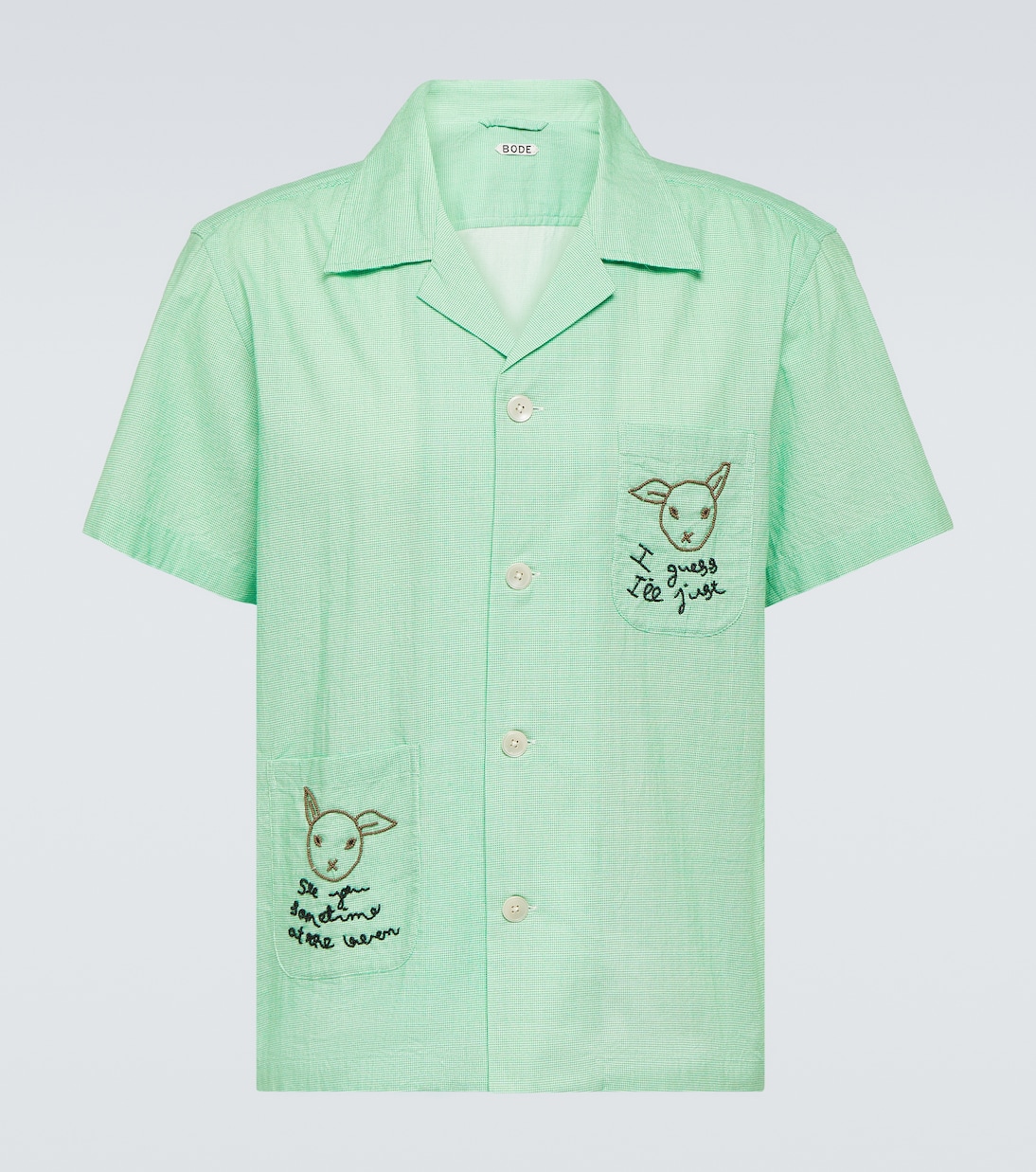 See You At The Barn cotton shirt | Bode