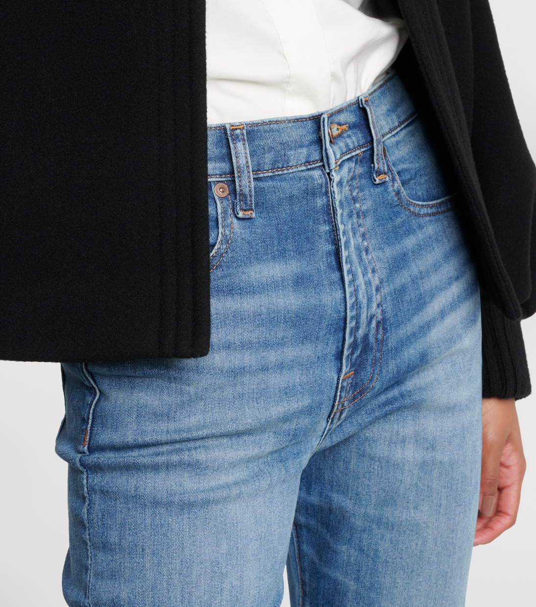 High-Rise Slim Jeans | 7 For All Mankind