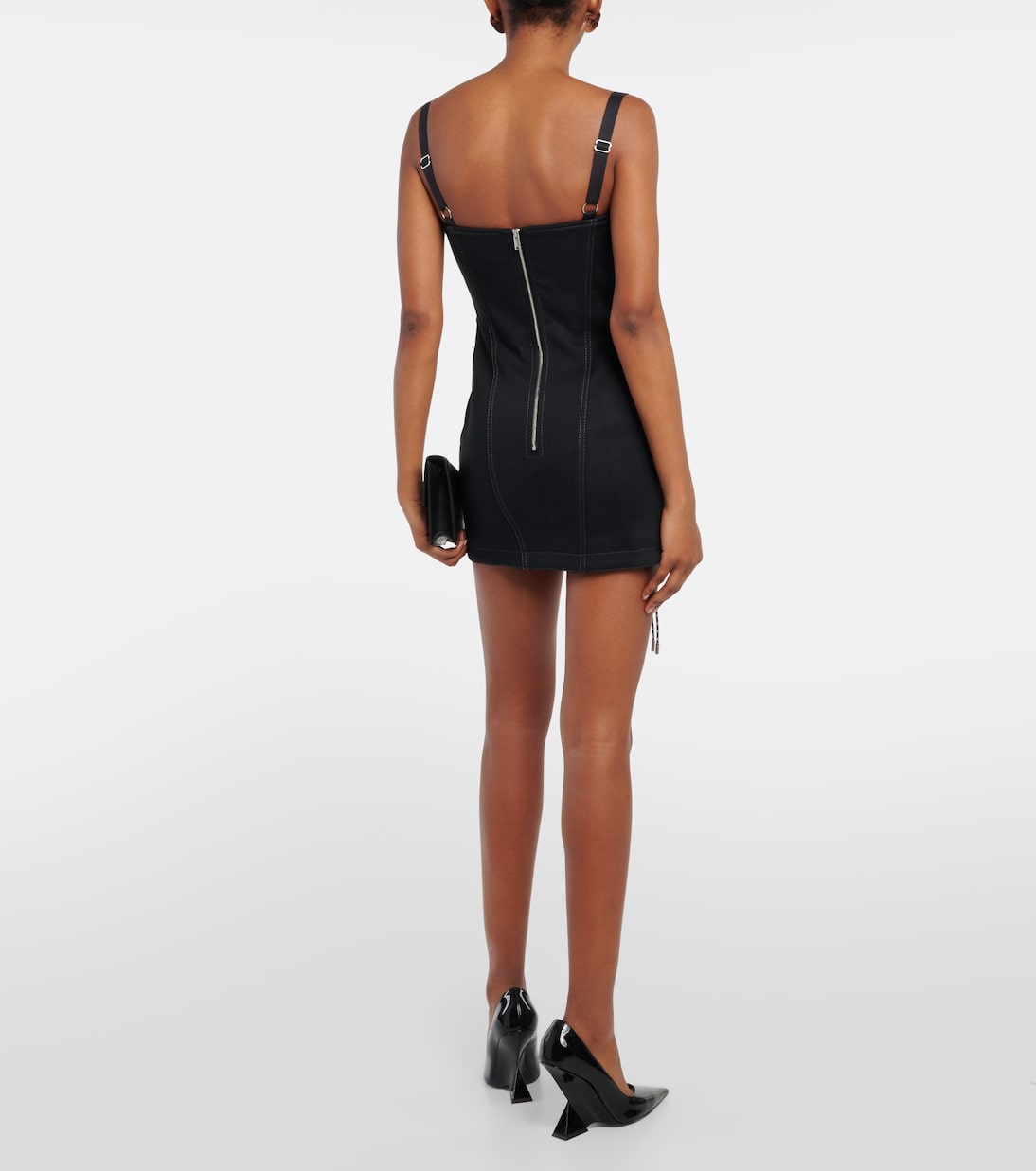 Minikleid aus Baumwoll-Twill | Dion Lee