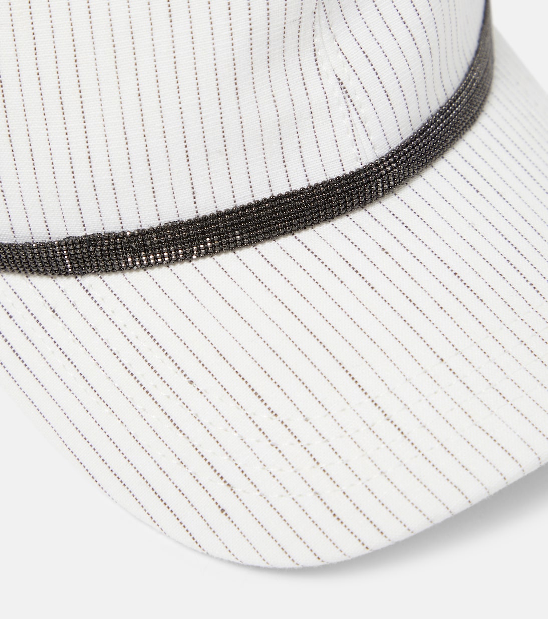 Linen and cotton baseball cap | Brunello Cucinelli