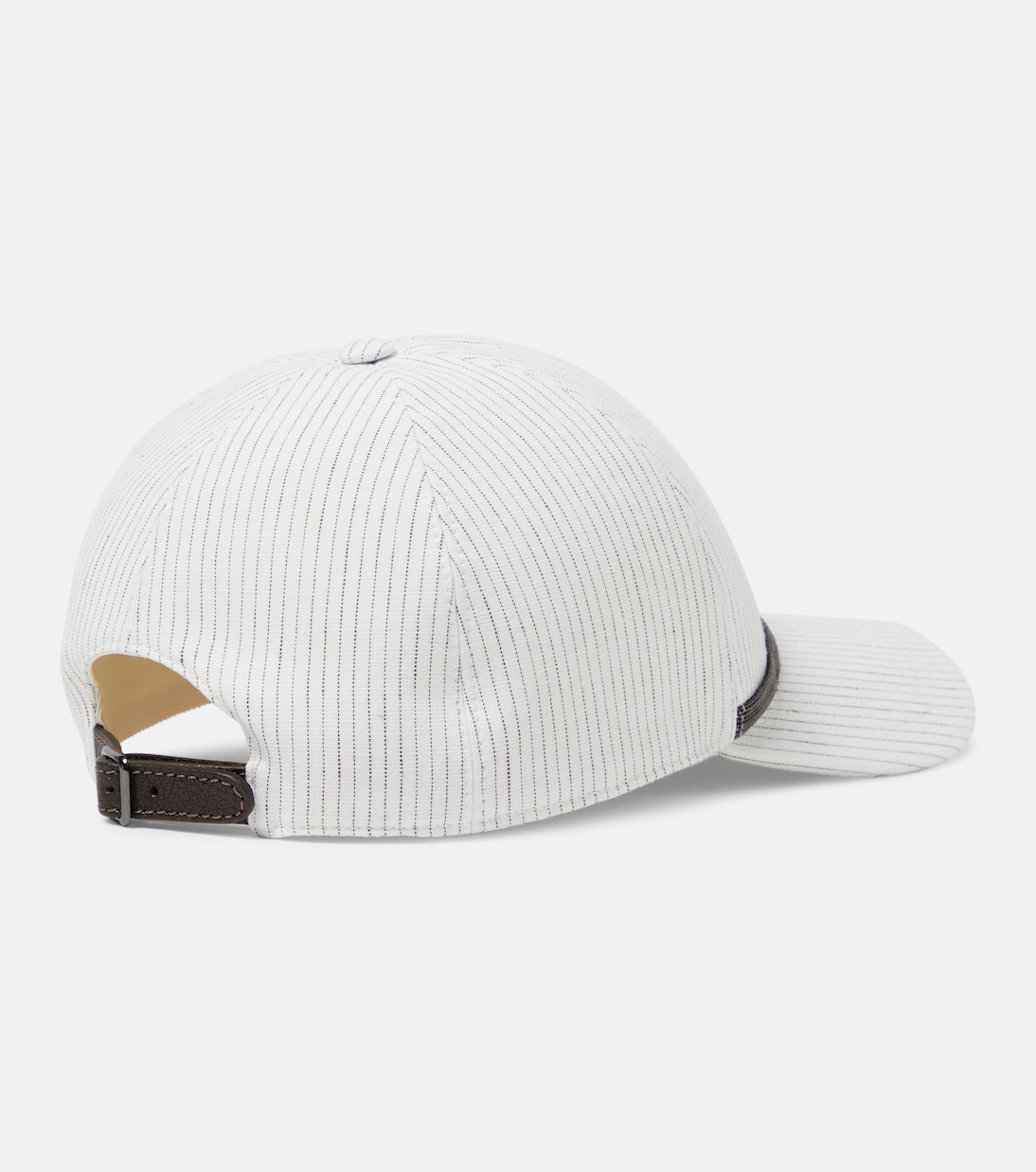Linen and cotton baseball cap | Brunello Cucinelli