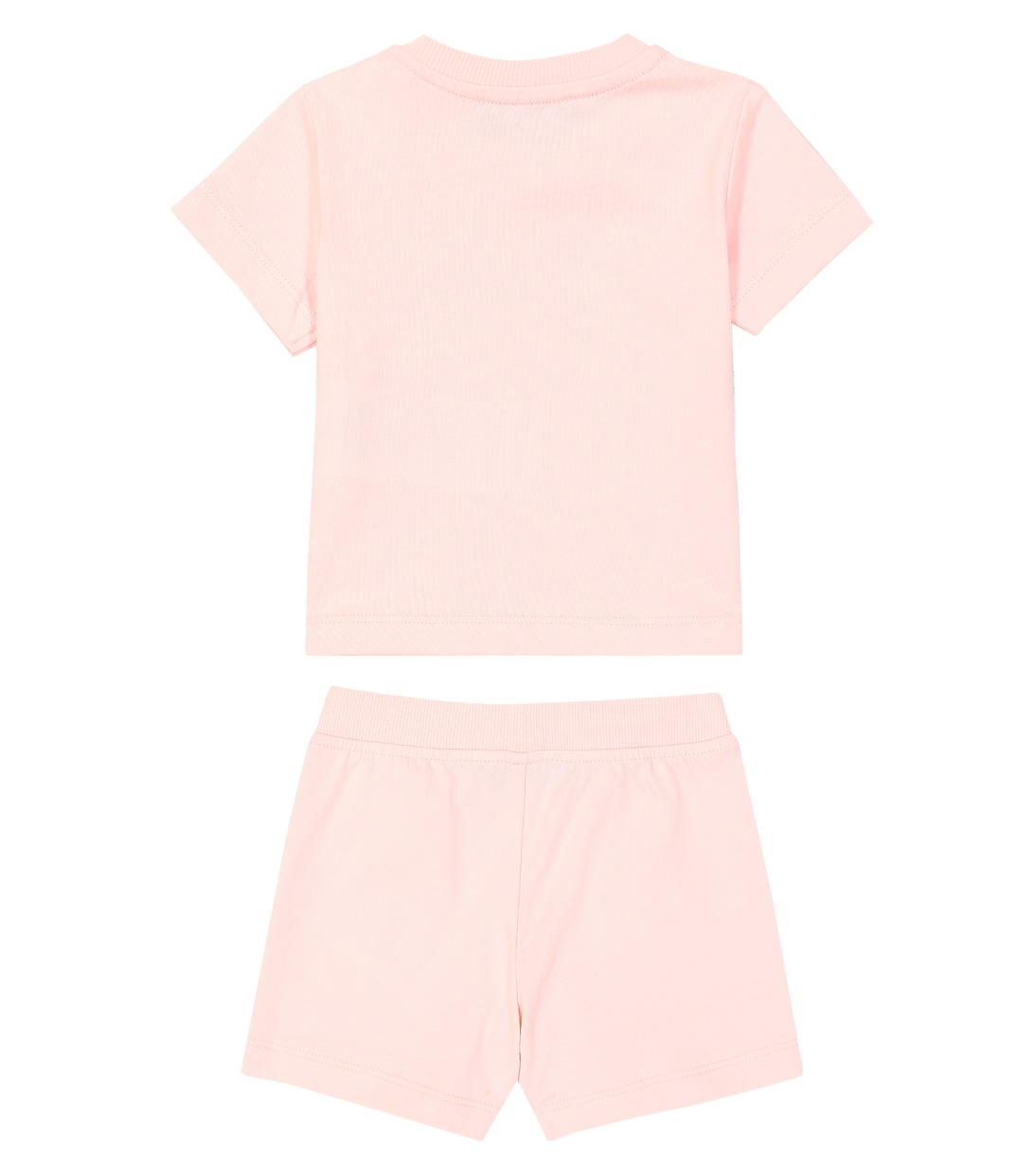 Baby - T-shirt e shorts in cotone con stampa | Moschino Kids