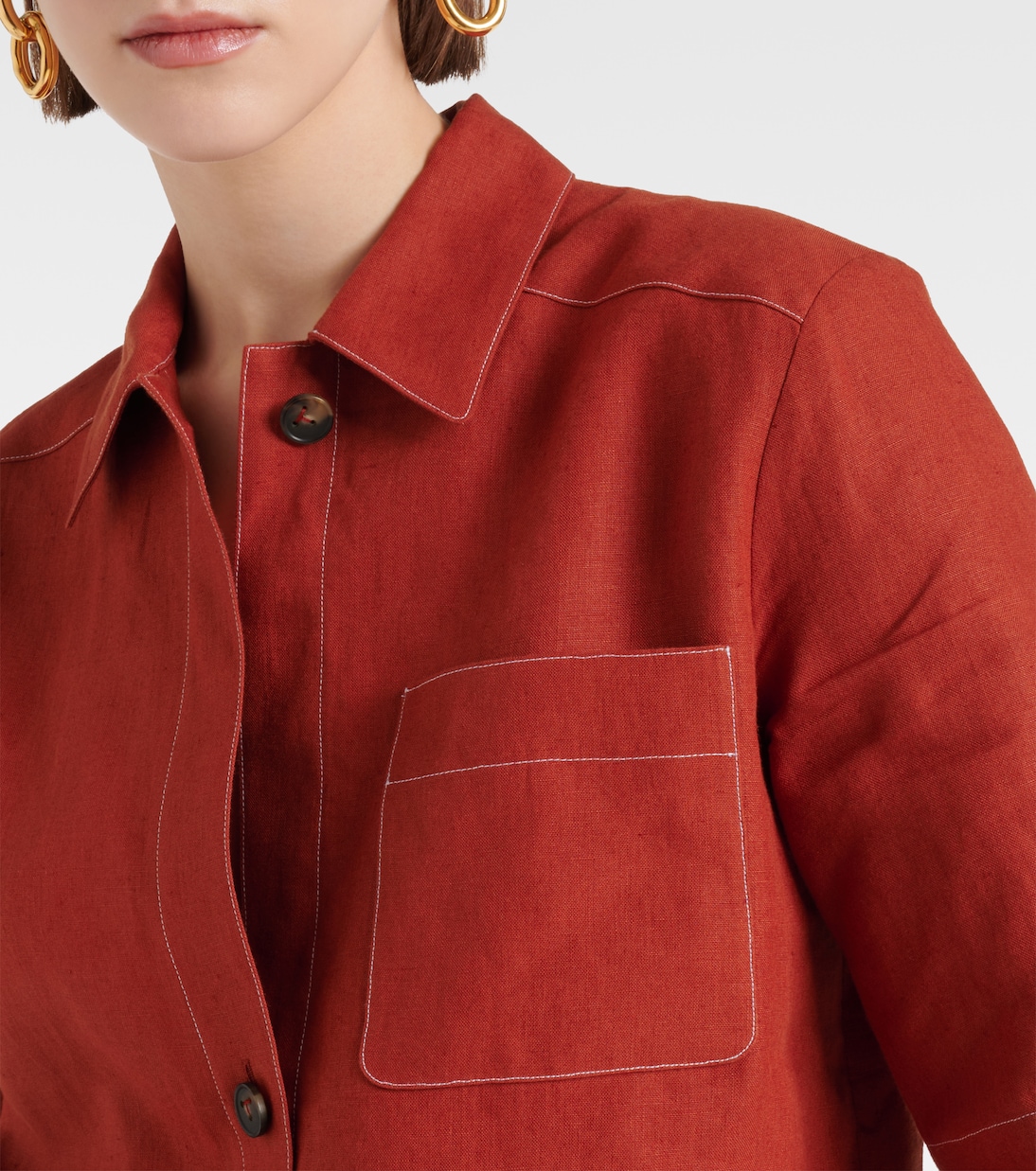 Hemd aus Leinen | Tod's