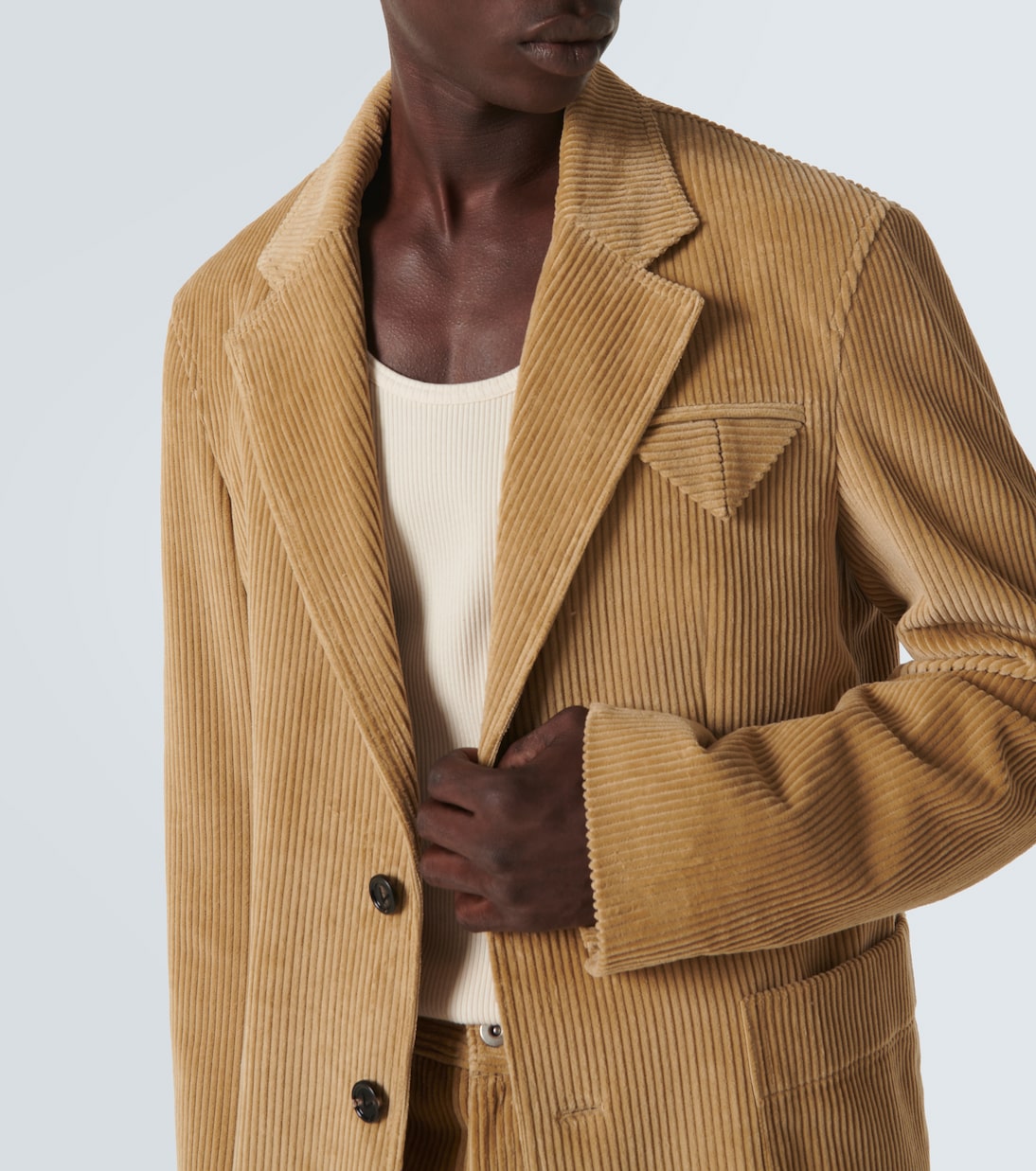 Cotton corduroy jacket | Bottega Veneta