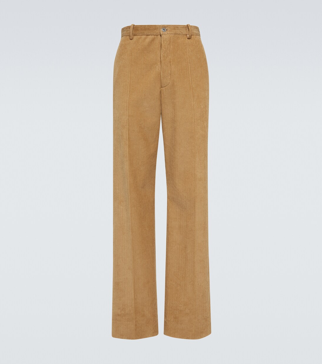 Cotton corduroy straight pants | Bottega Veneta
