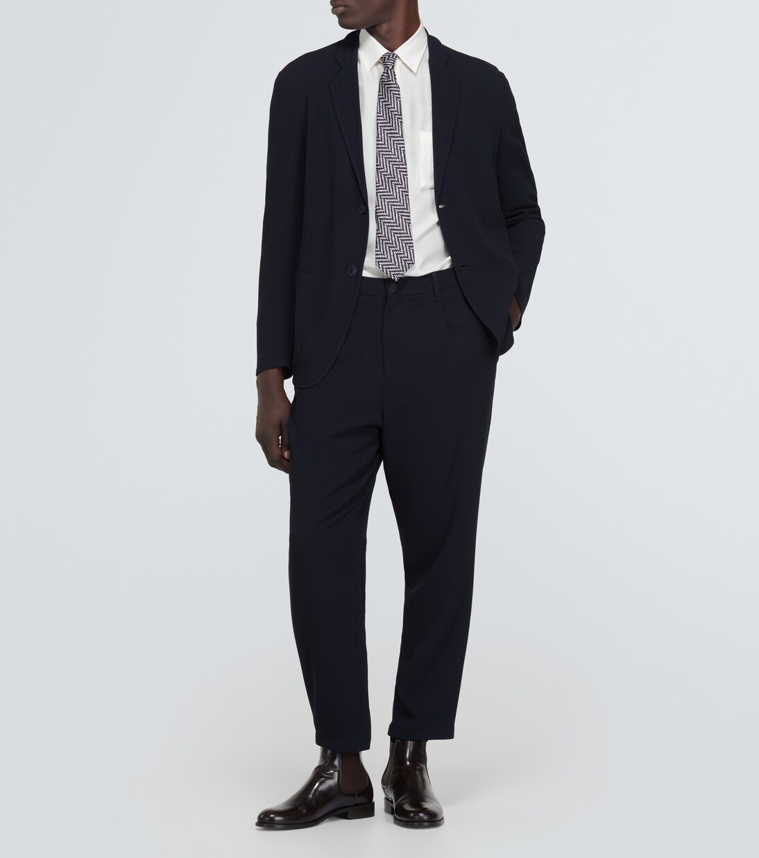 Gerade Hose aus Schurwolle | Giorgio Armani