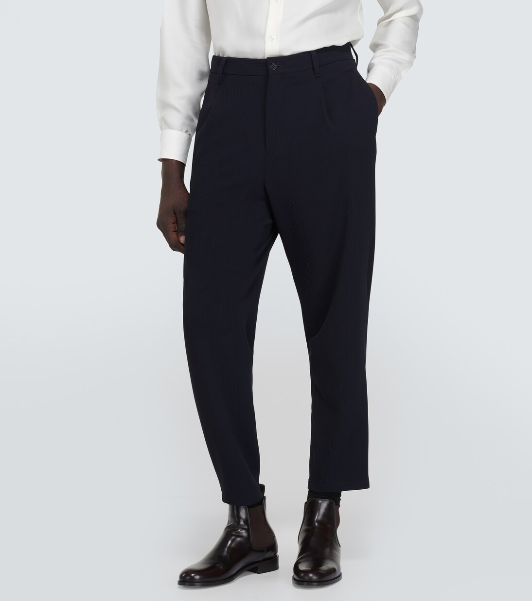 Gerade Hose aus Schurwolle | Giorgio Armani