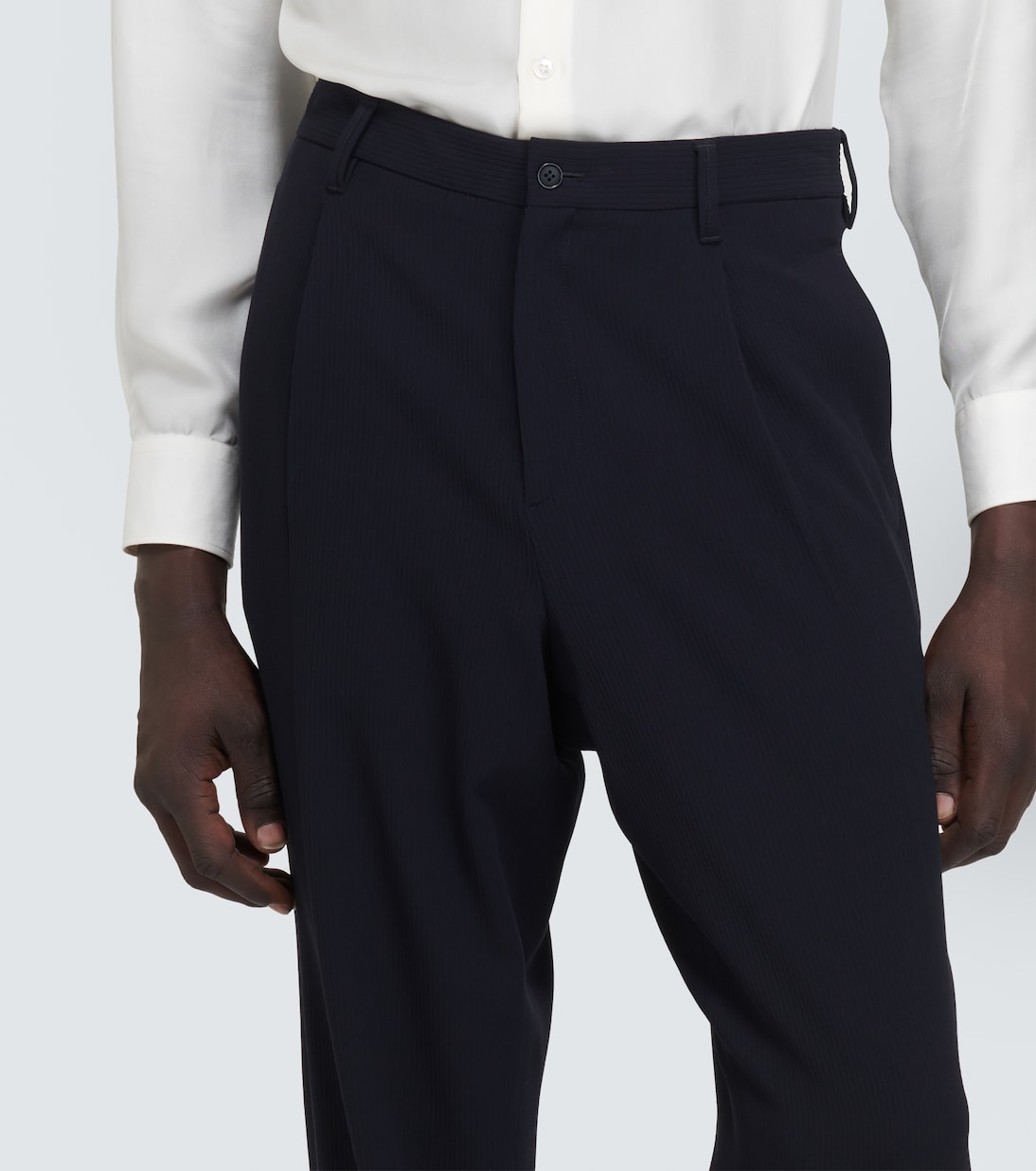 Gerade Hose aus Schurwolle | Giorgio Armani