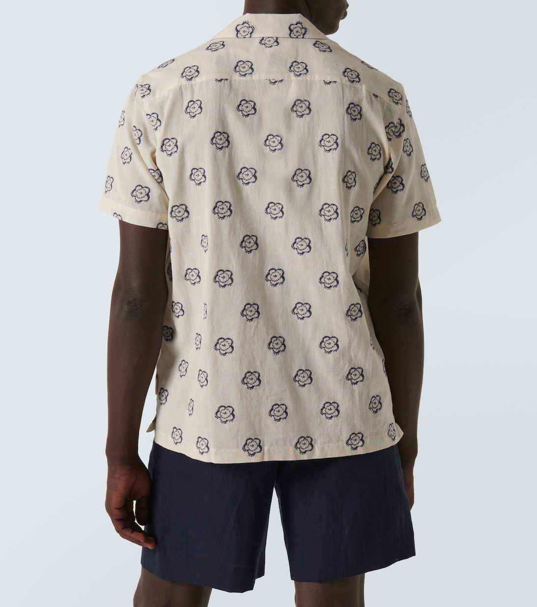 Marne cotton-blend jacquard bowling shirt | Orlebar Brown