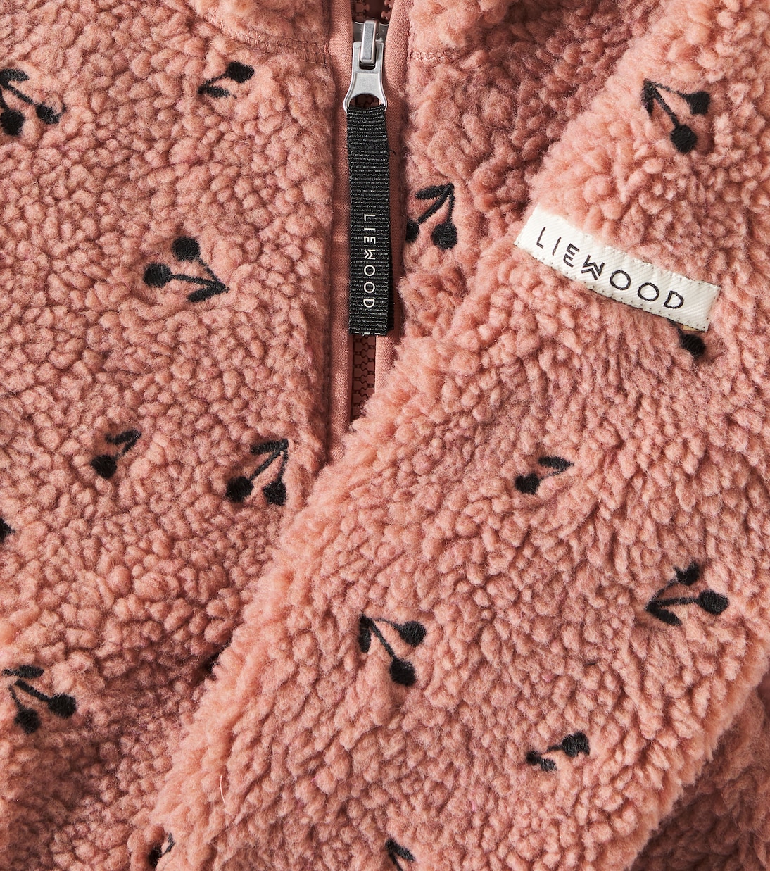 Bebé - chaqueta Mara de borrego sintético bordada | Liewood