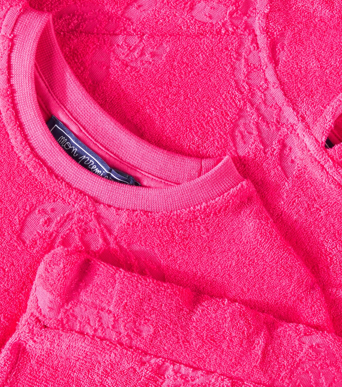 Baby Bubbly cotton cape, T-shirt, and shorts set | Vilebrequin Kids