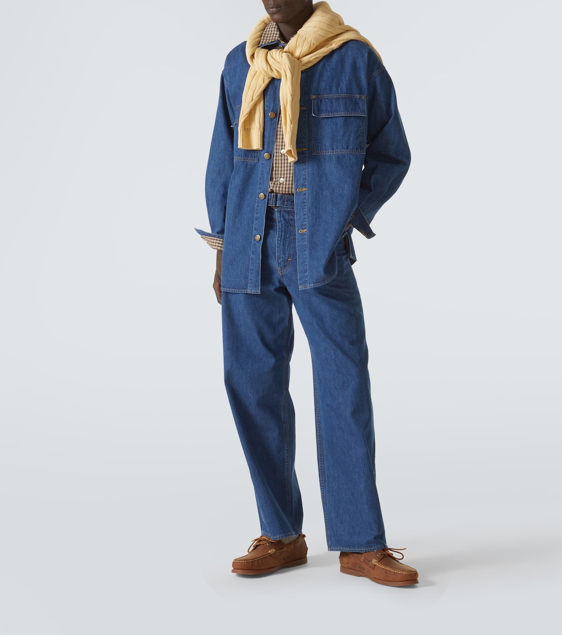 Denim shirt | Auralee