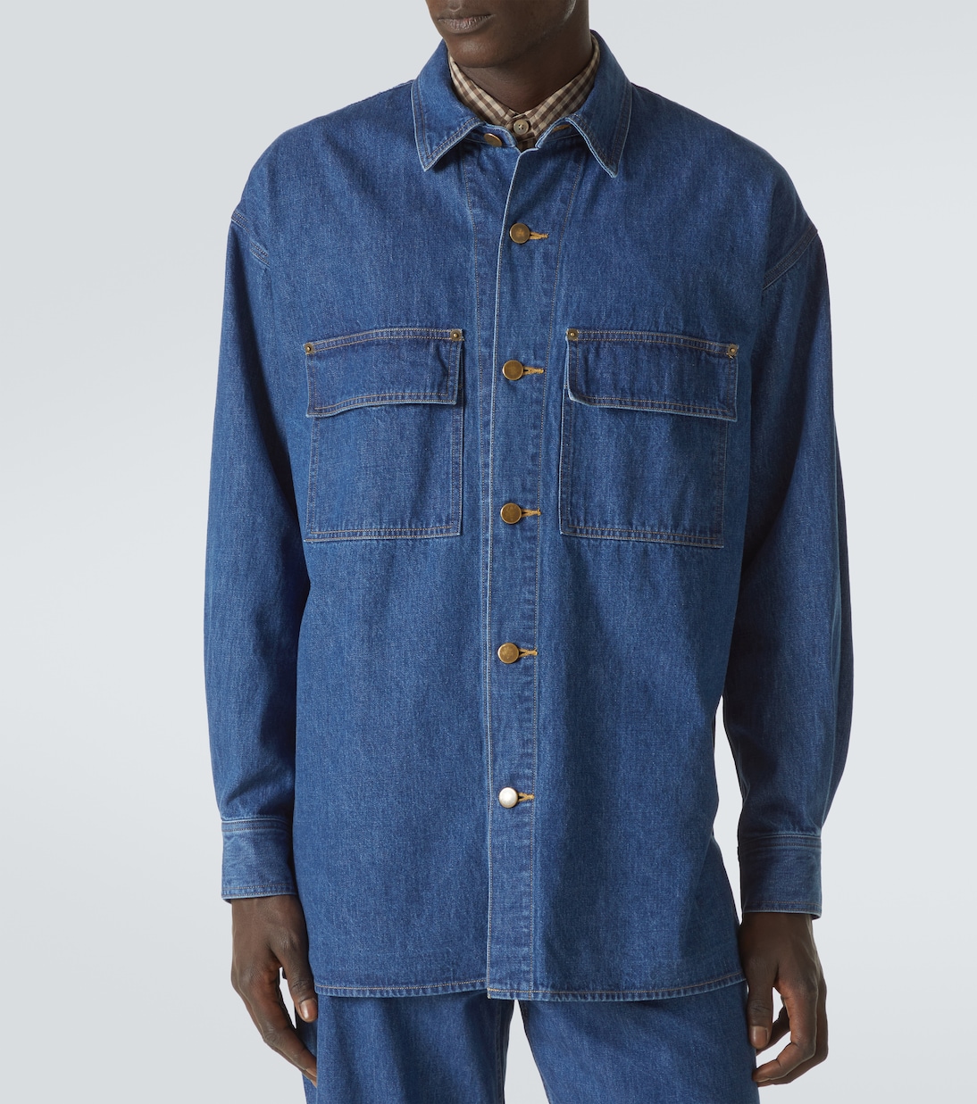 Denim shirt | Auralee