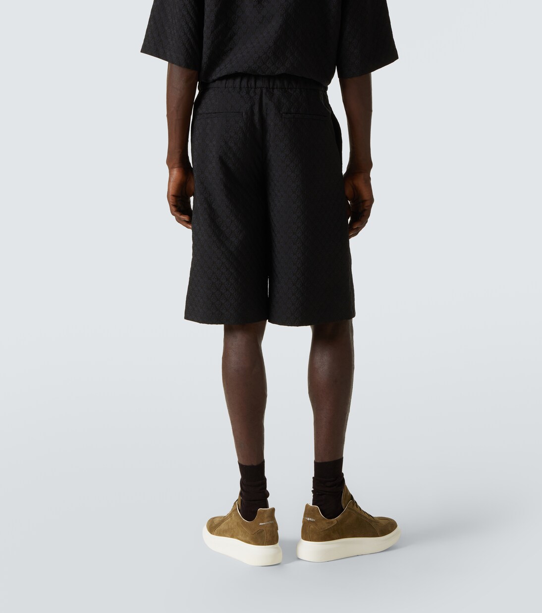 Skull Bermuda shorts | McQueen