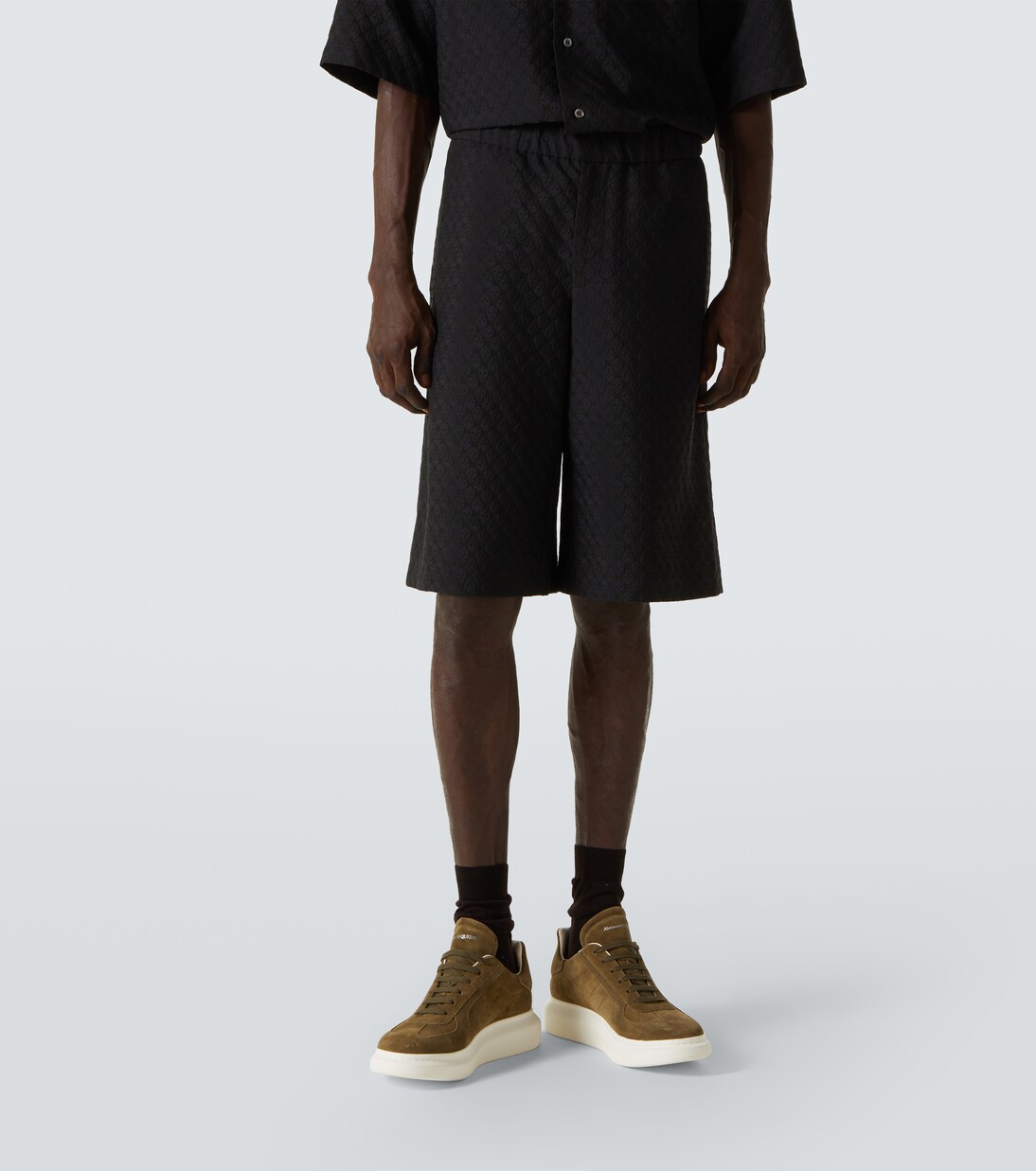 Skull Bermuda shorts | McQueen