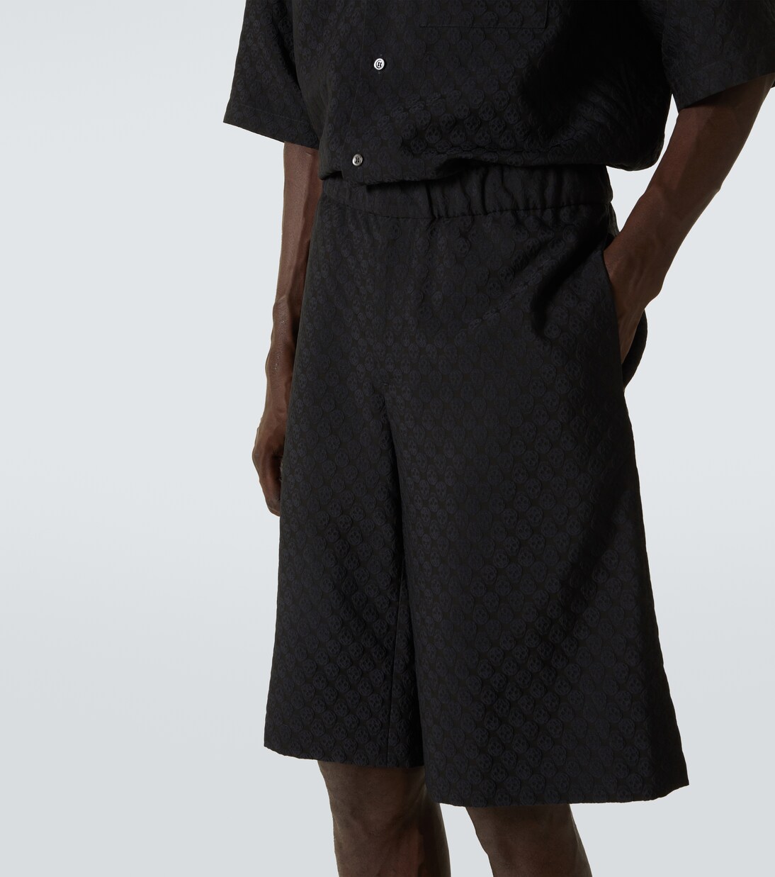 Skull Bermuda shorts | McQueen