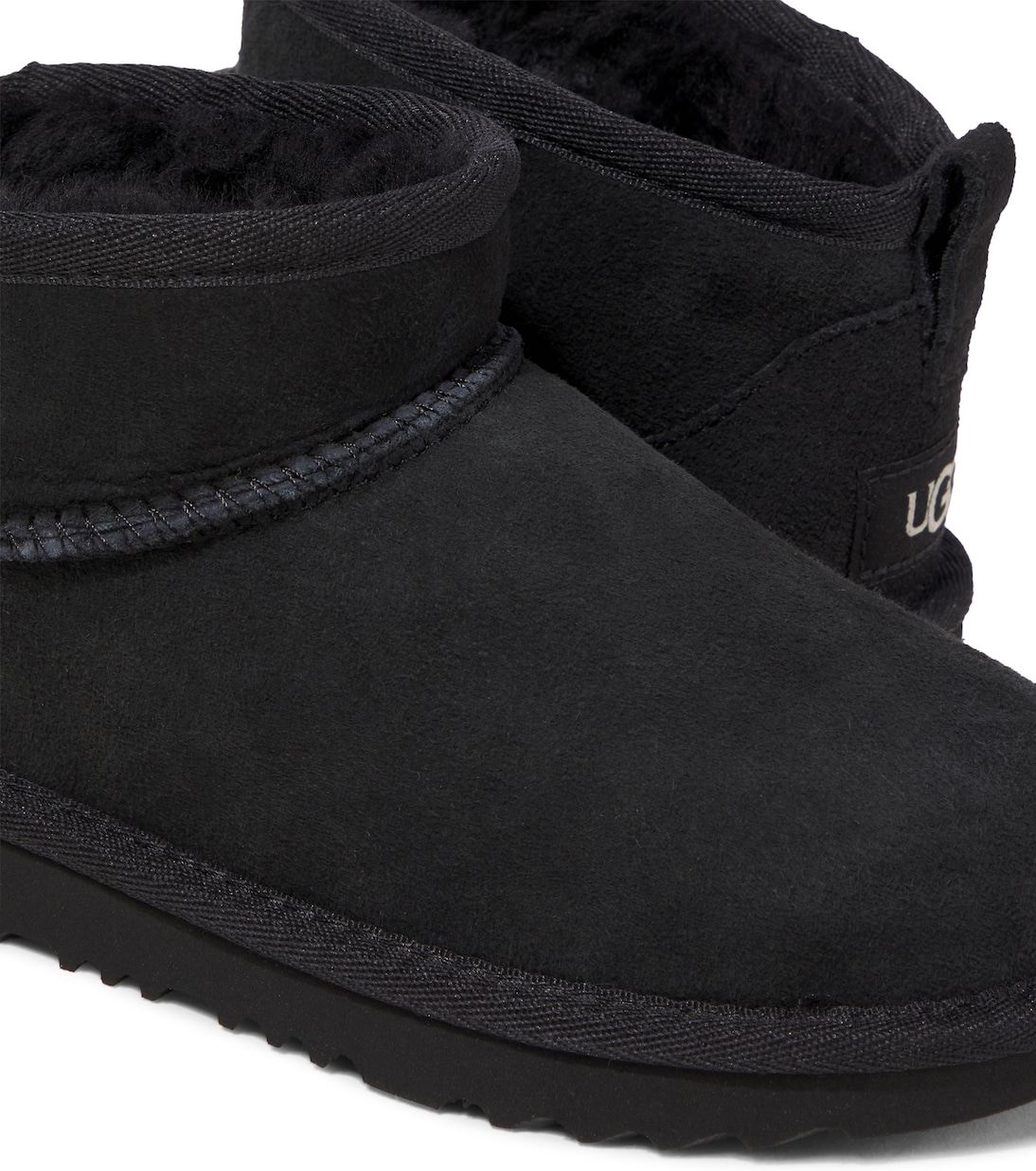 Classic Ultra Mini shearling-lined suede boots | UGG Kids