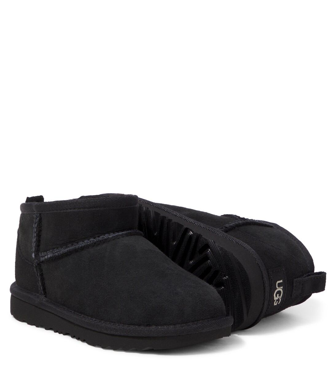 Classic Ultra Mini shearling-lined suede boots | UGG Kids