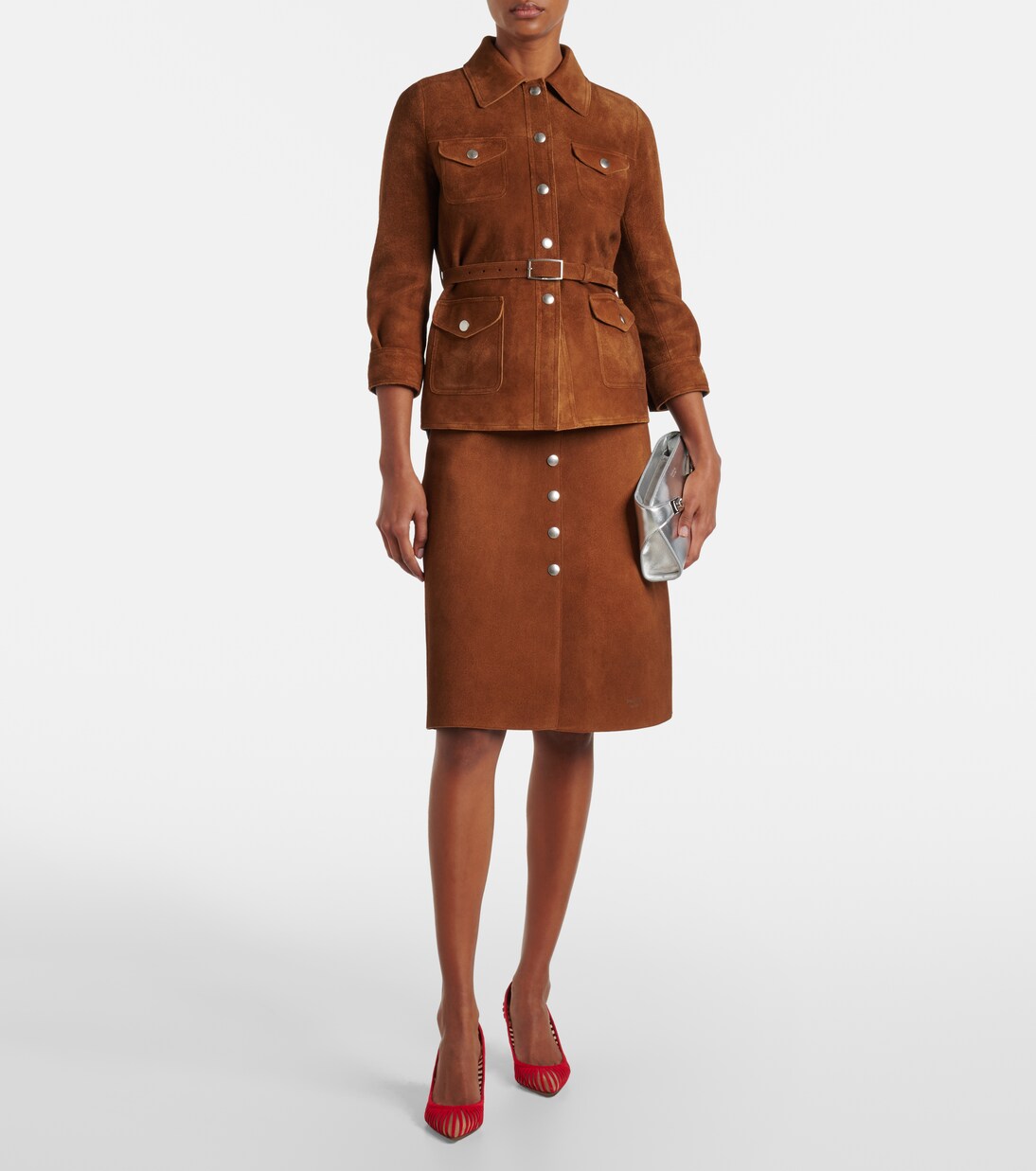 Passions 65 suede and mesh pumps | Aquazzura