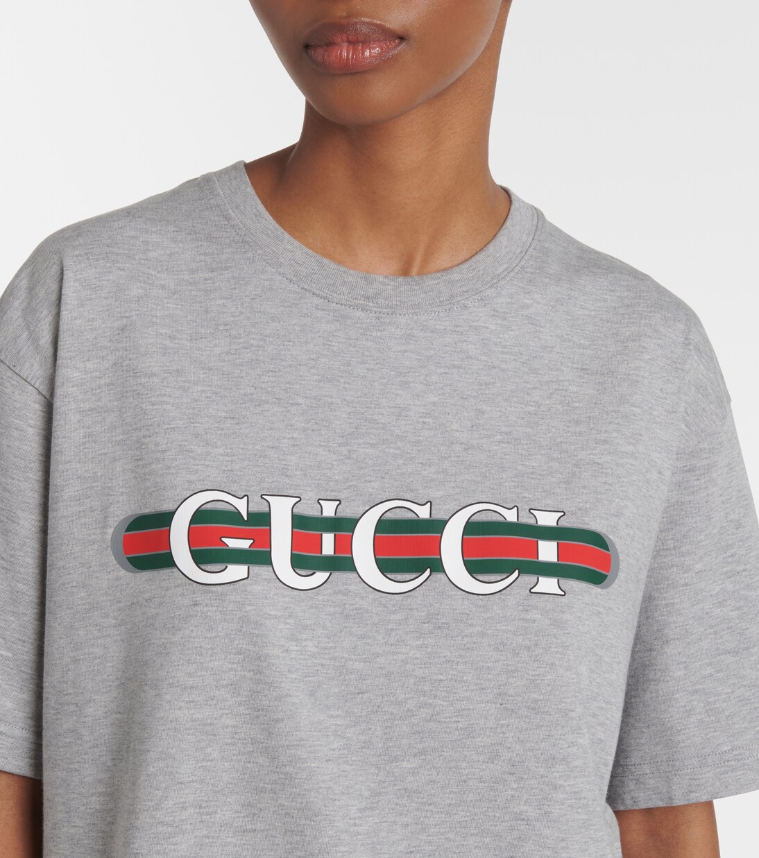 Logo cotton jersey T-shirt | Gucci