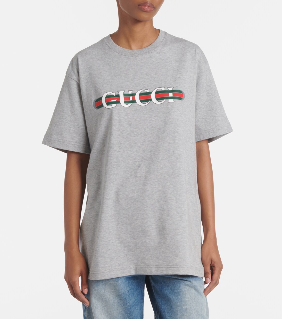 Logo cotton jersey T-shirt | Gucci