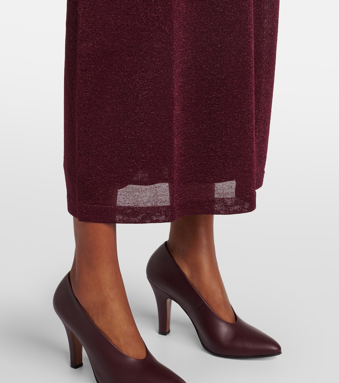 Abito lungo in Lurex® | Ferragamo