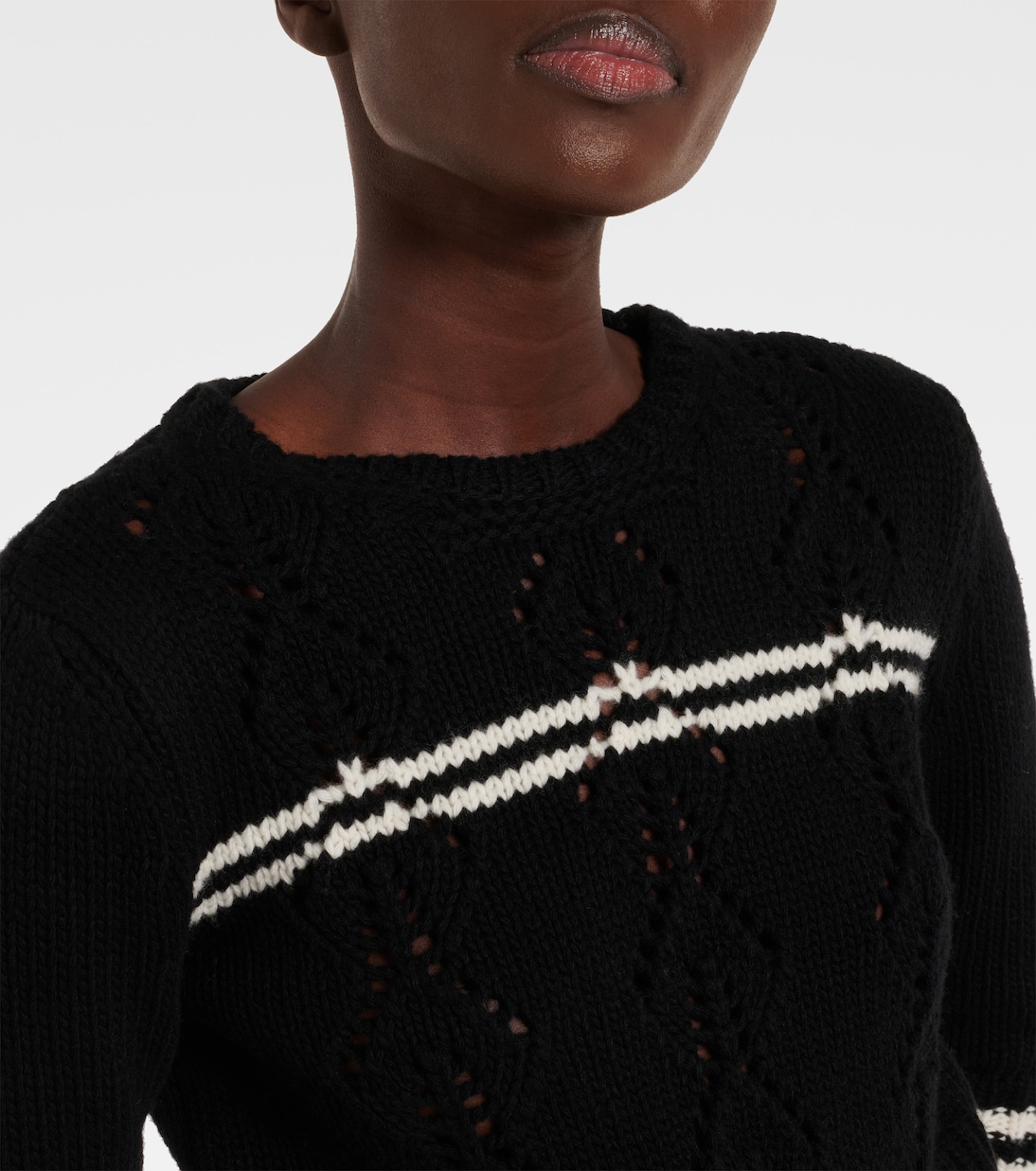 Striped wool sweater | Valentino