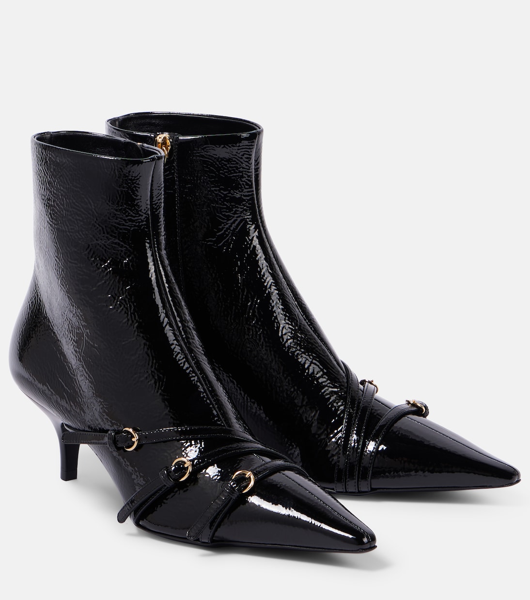 Patent leather ankle boots | Miu Miu