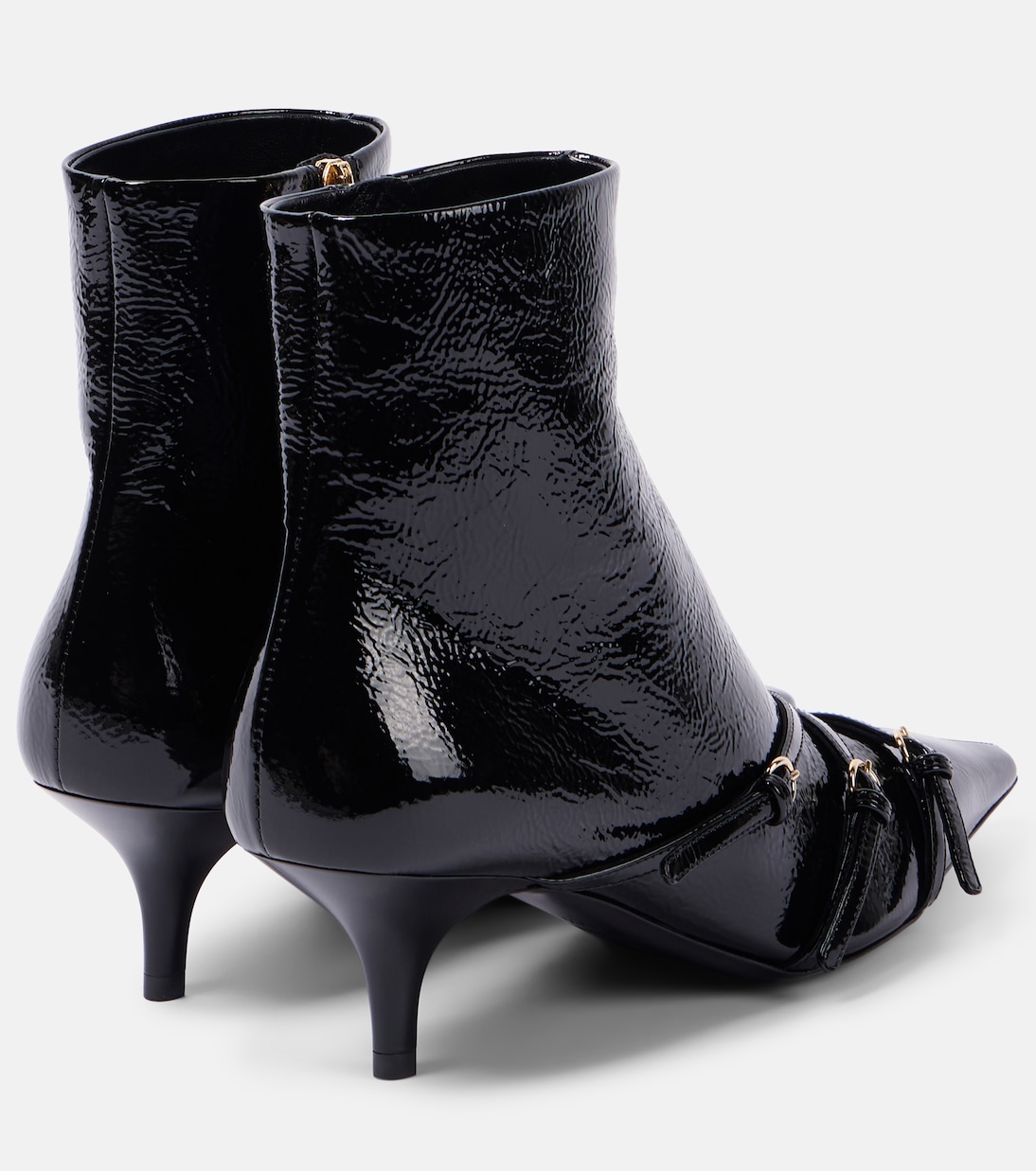 Patent leather ankle boots | Miu Miu