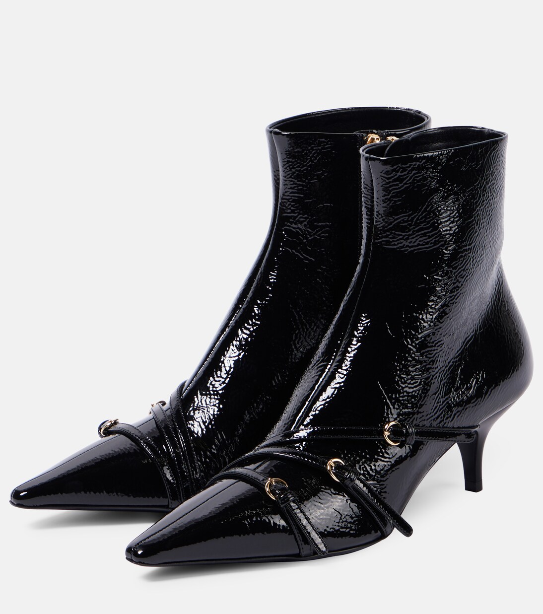 Patent leather ankle boots | Miu Miu