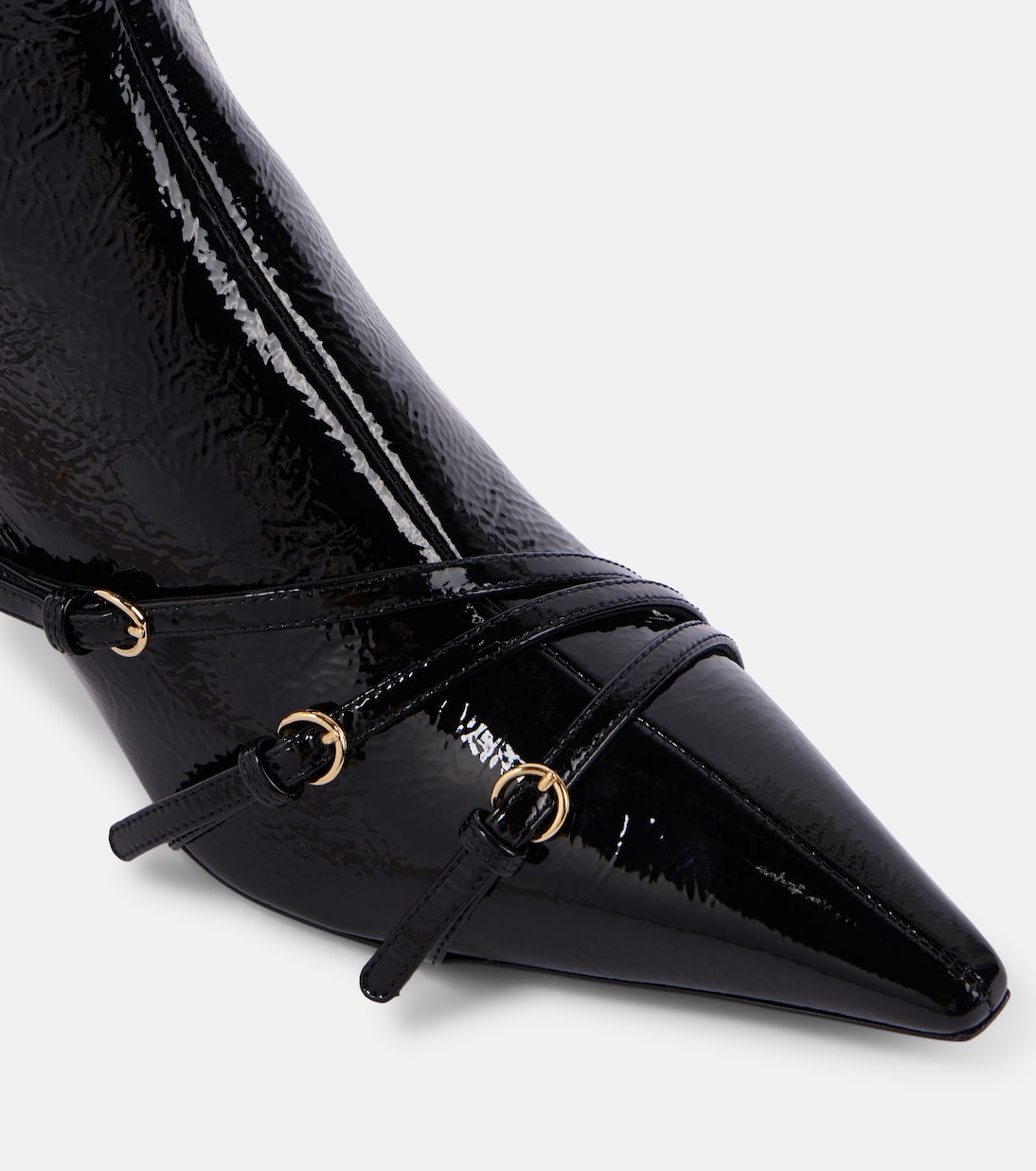 Patent leather ankle boots | Miu Miu