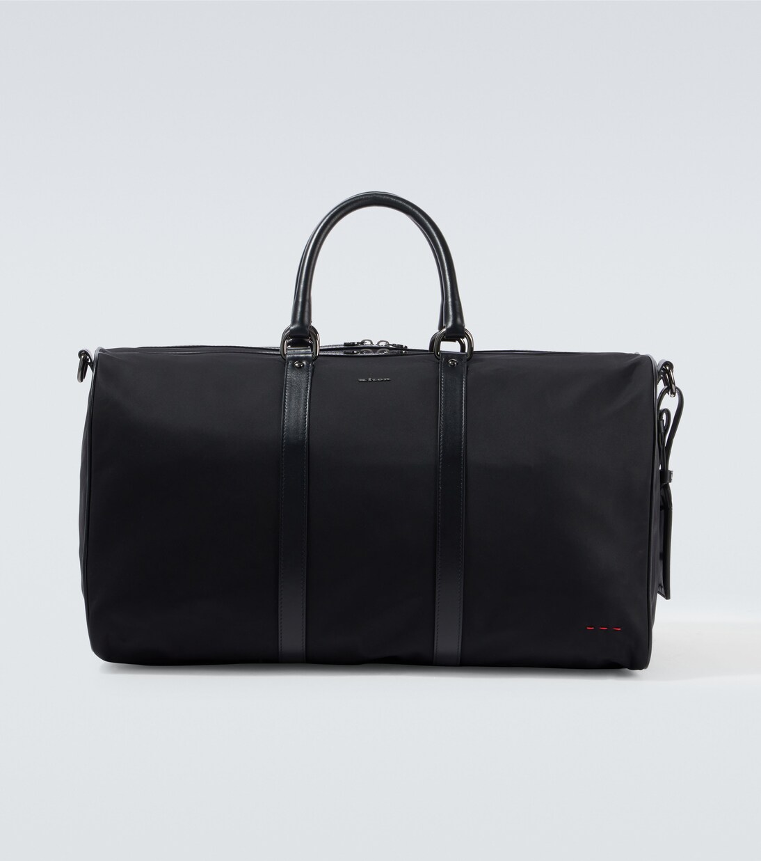 Weekender mit Leder | Kiton
