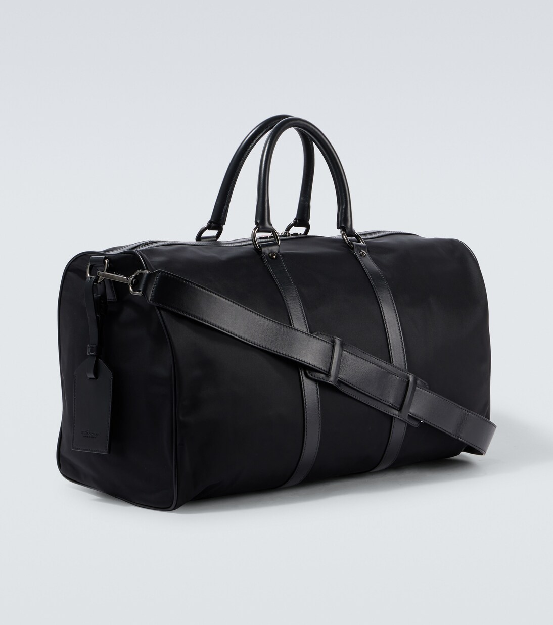 Weekender mit Leder | Kiton