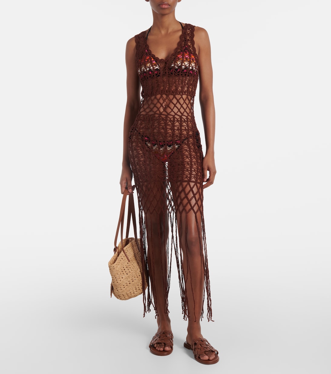 Minikleid aus Häkelstrick | Anna Kosturova